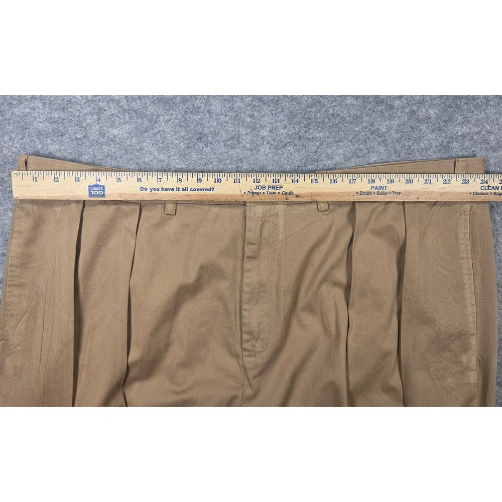 Polo Ralph Lauren Big Andrew Pant Mens 50x32 Actual 50x26 Tan Khaki Chinos *Read
